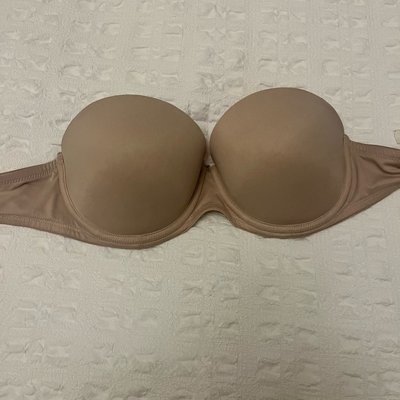 (x7) 32C PINK STRAPLESS BRAS - Picture 5 of 8